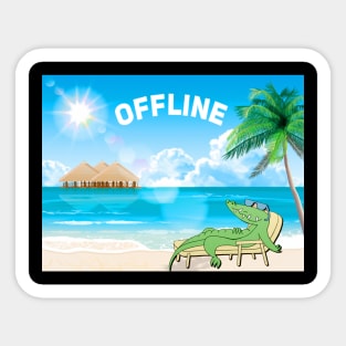 Offline Sticker